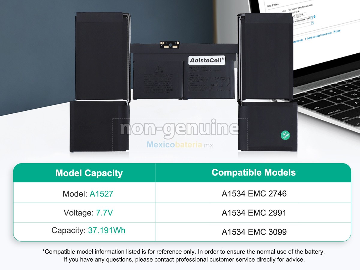 batería para Apple MF855