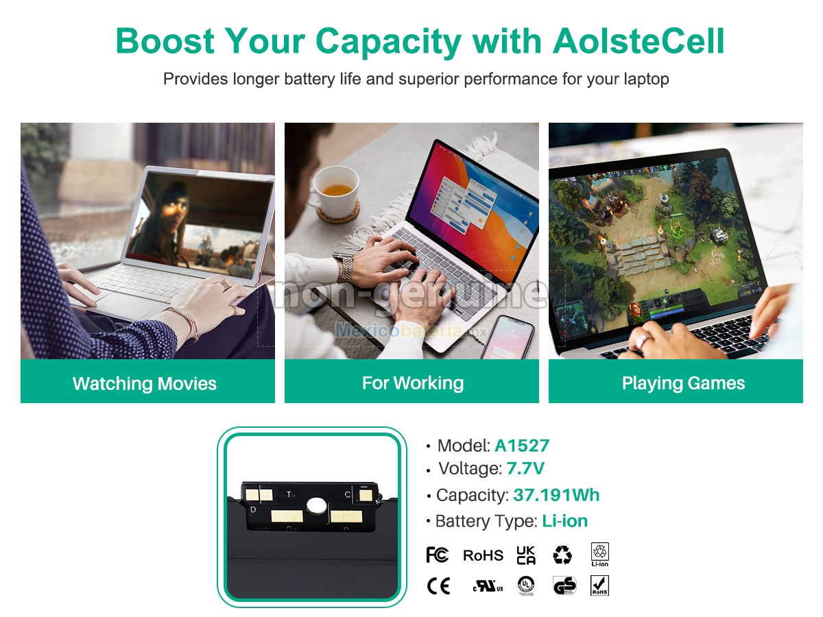 batería para Apple MF855