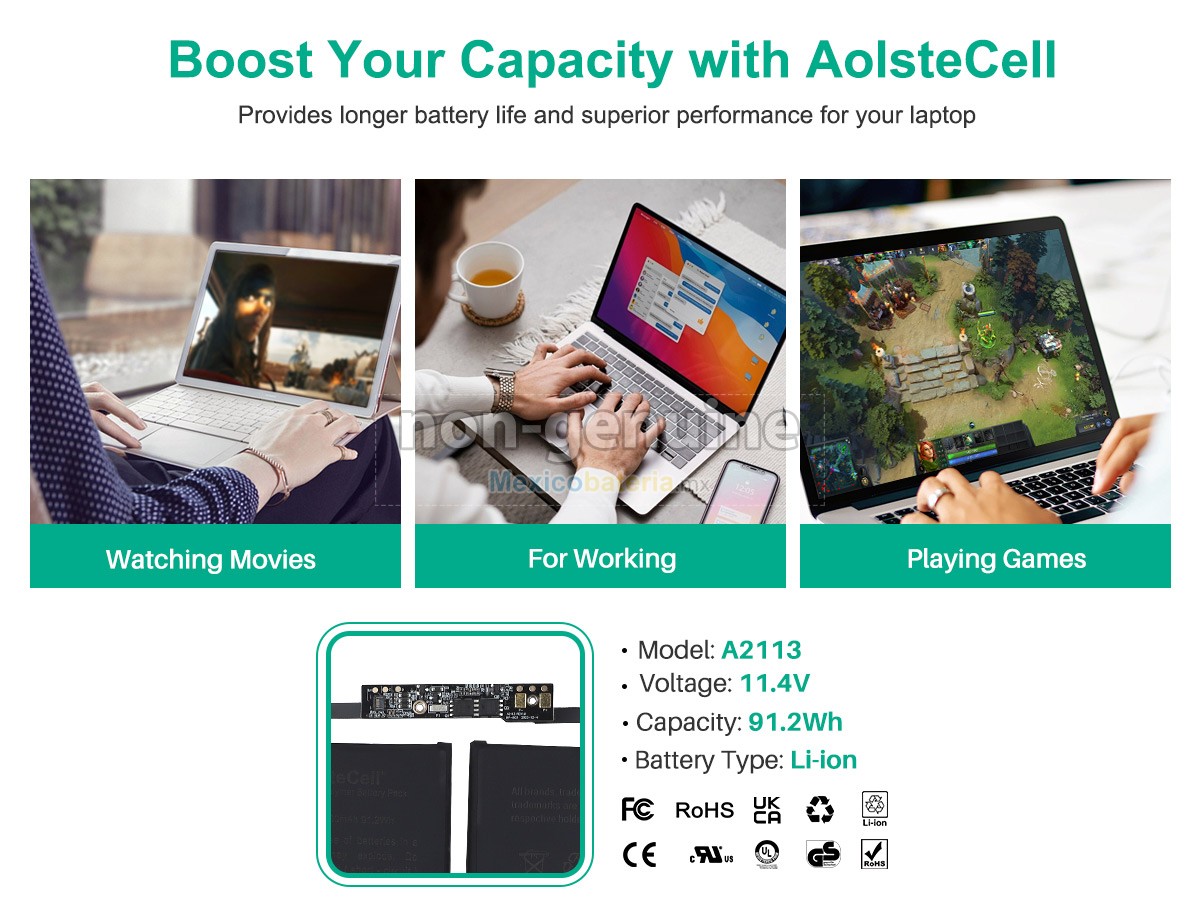 batería para Apple A2113