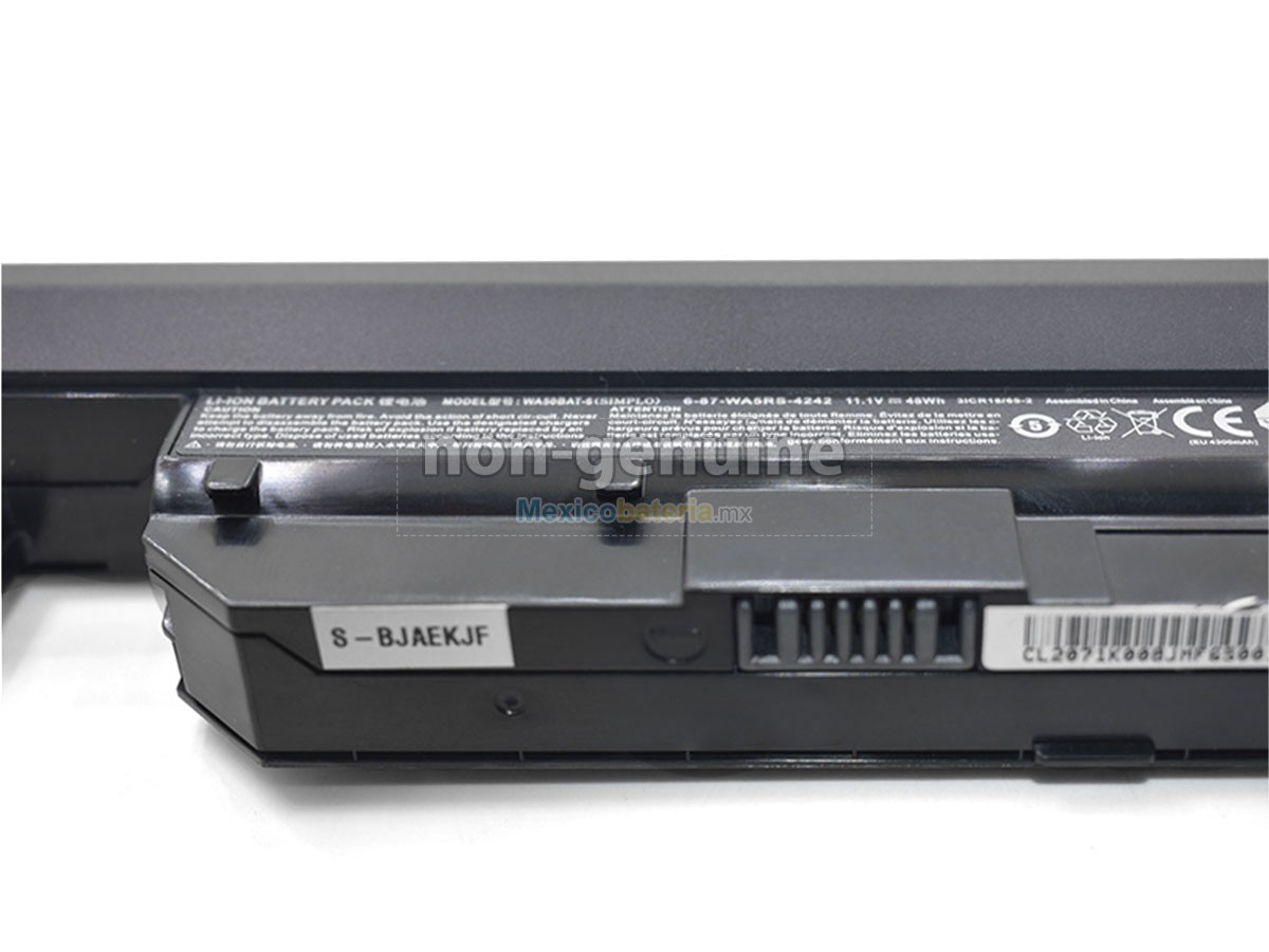 batería para Clevo 6-87-WA50S-42L1