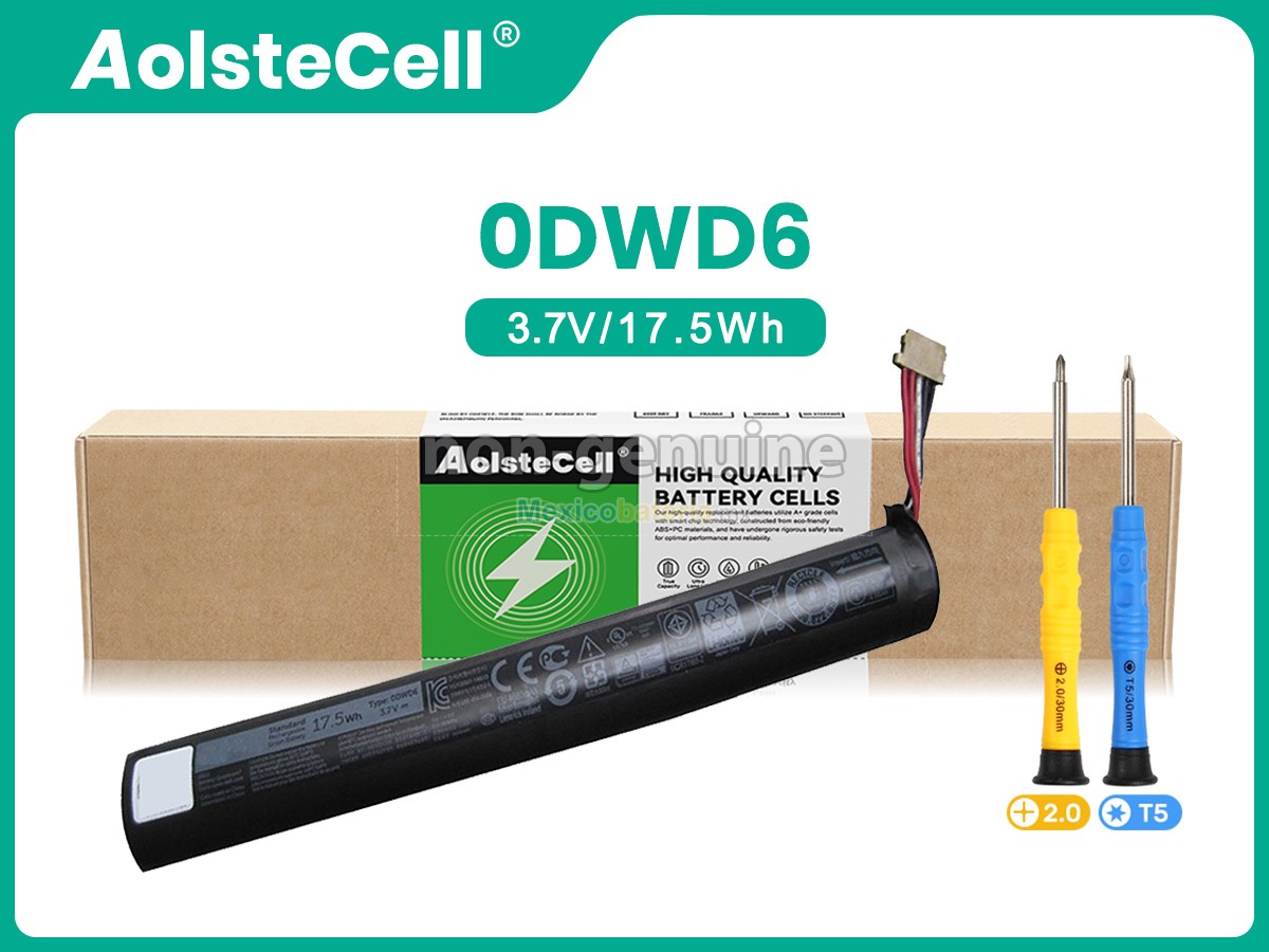 batería para Dell 0DWD6