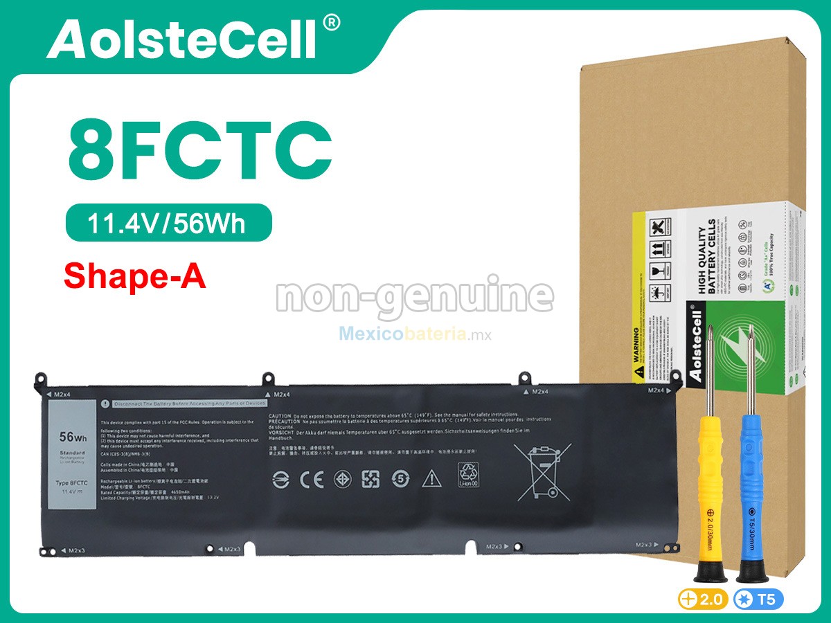 batería para Dell P106F