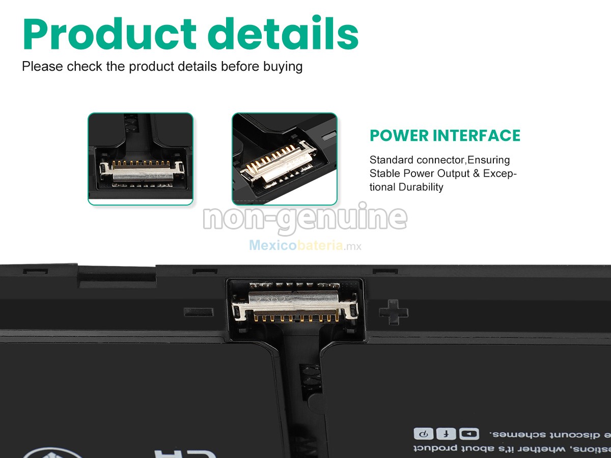 batería para Dell P106F