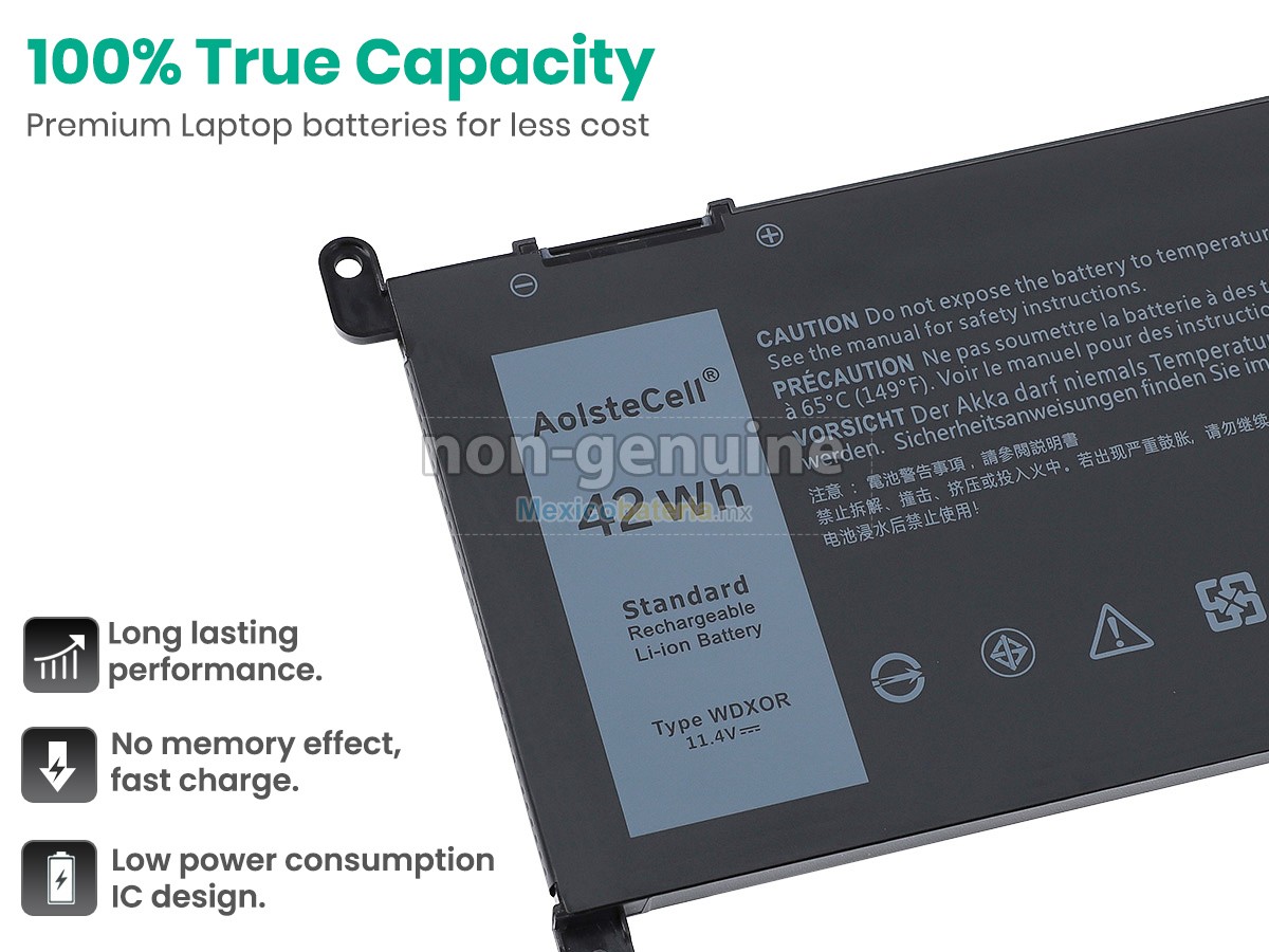batería para Dell P75F