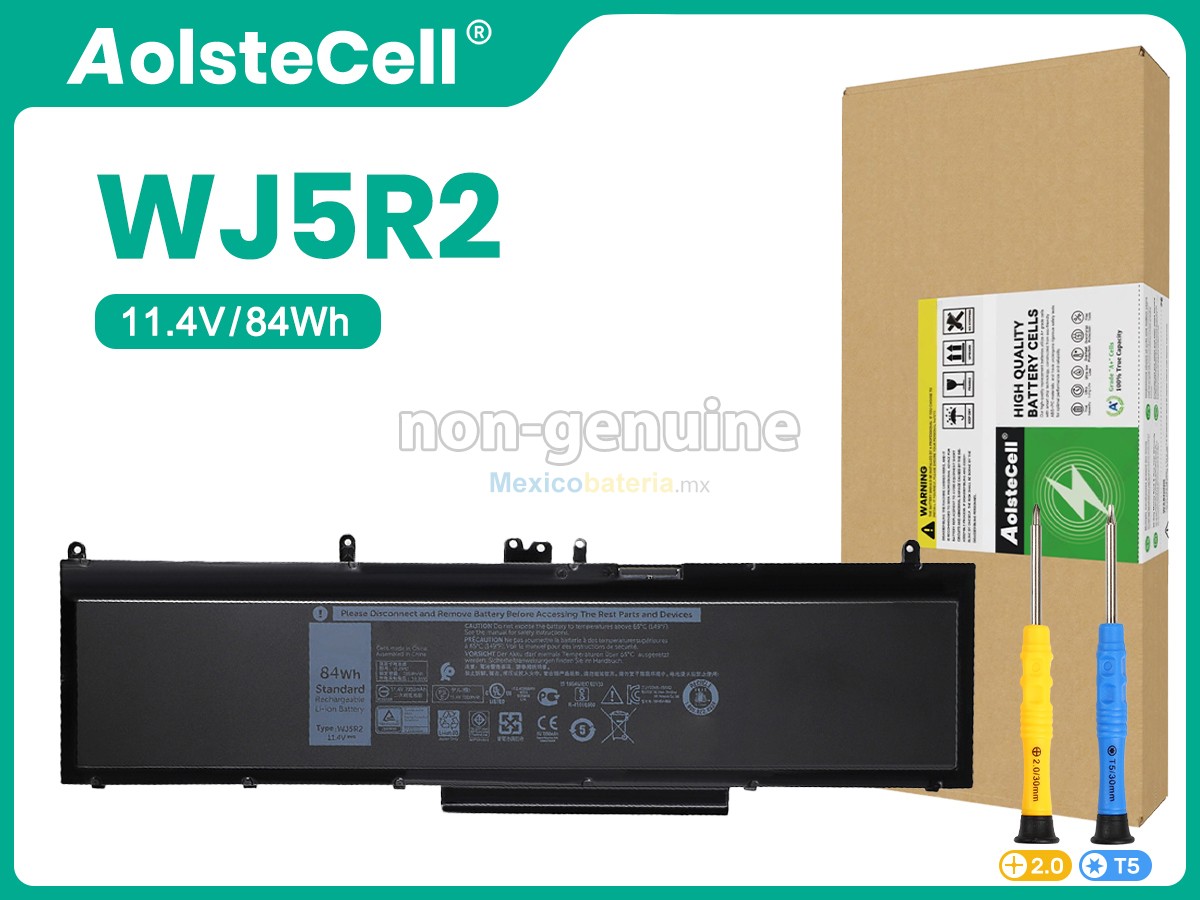 batería para Dell WJ5R2-02