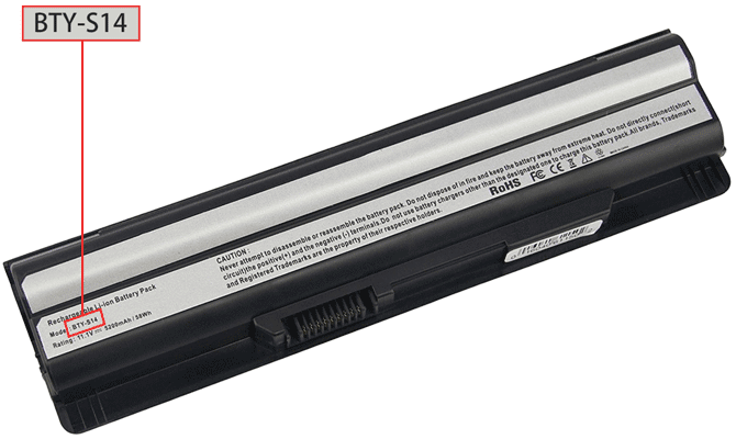 MSI battery Part Number