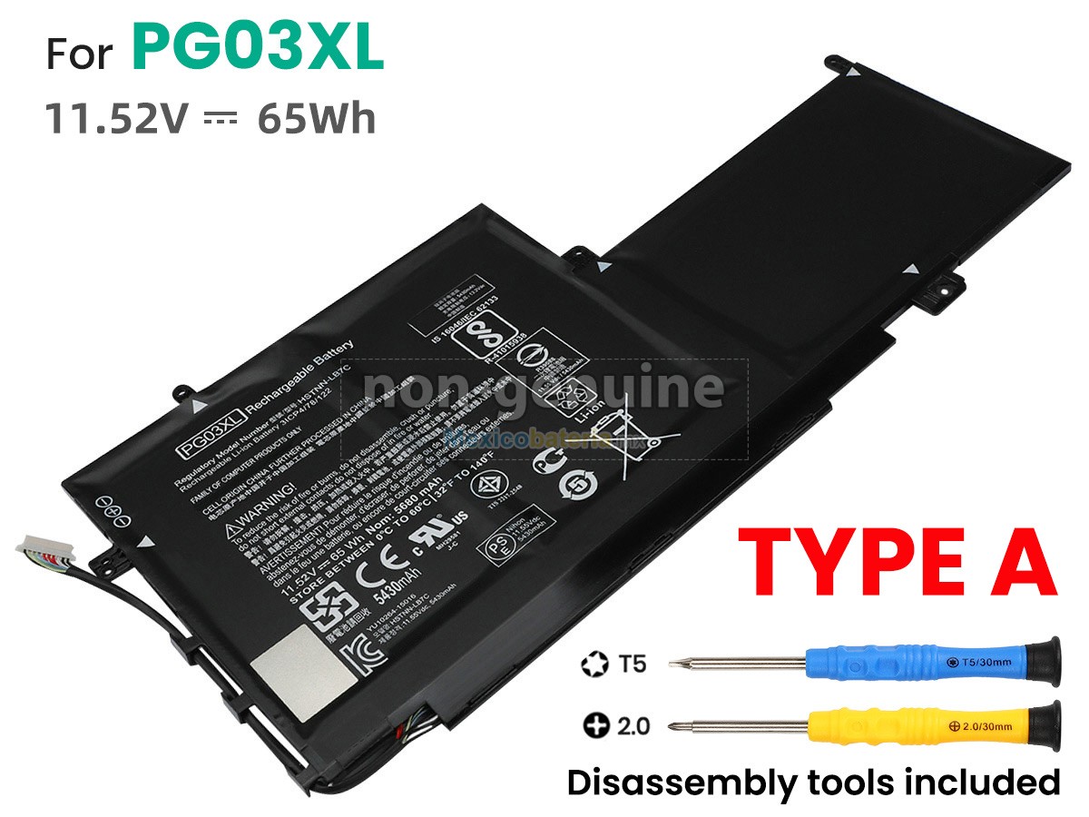 batería para HP PG03XL