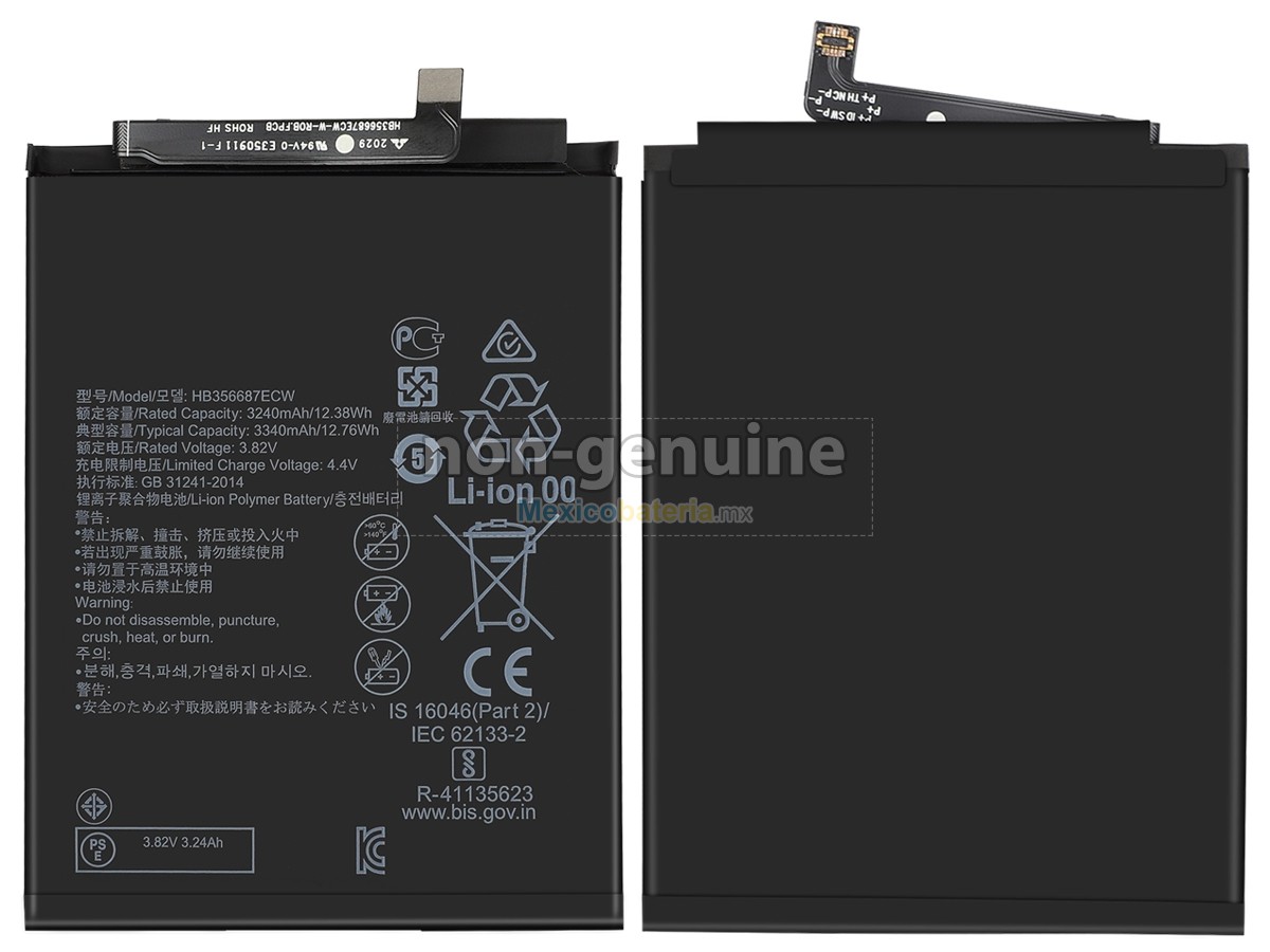 batería para Huawei HB356687ECW