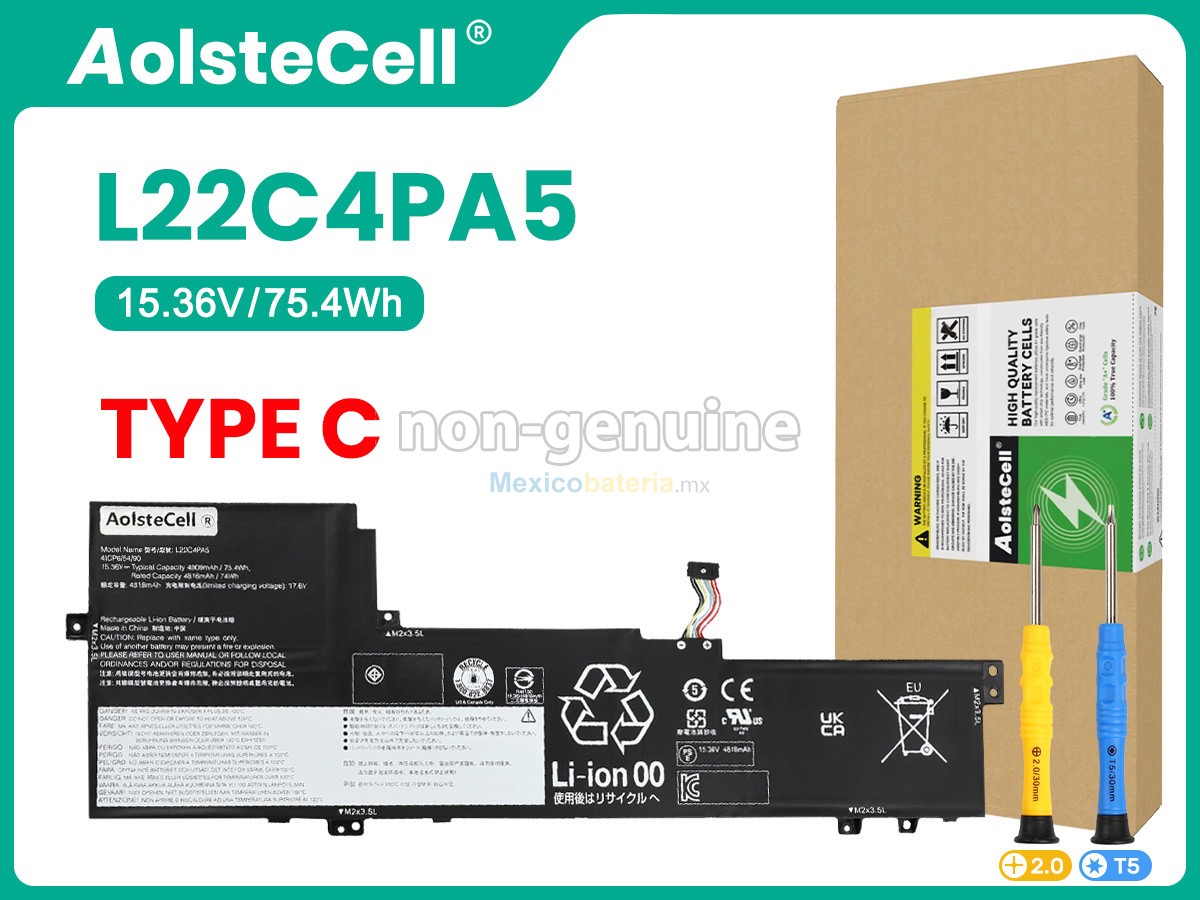 batería para Lenovo IdeaPad SLIM 5 16ABR8-82XG004CHH