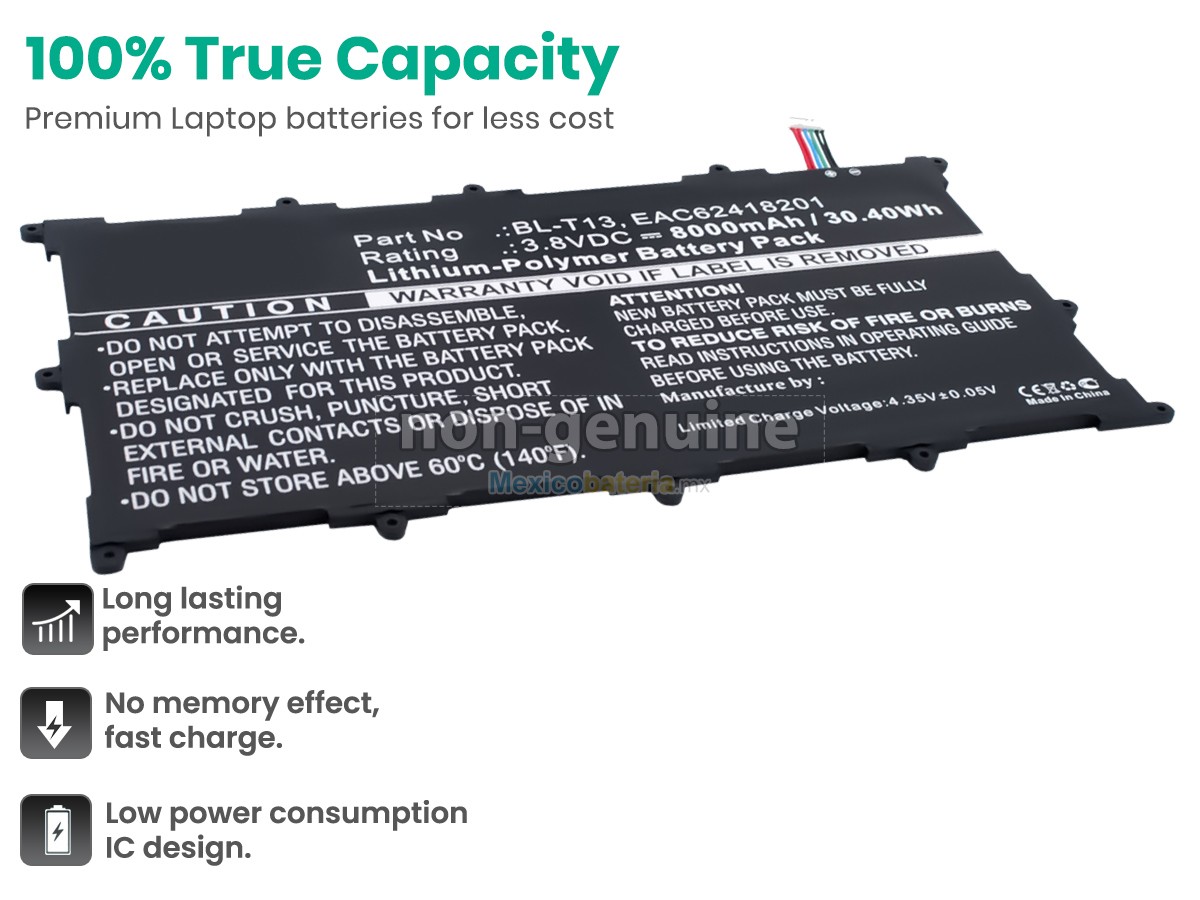 batería para LG G PAD Tablet 10.1