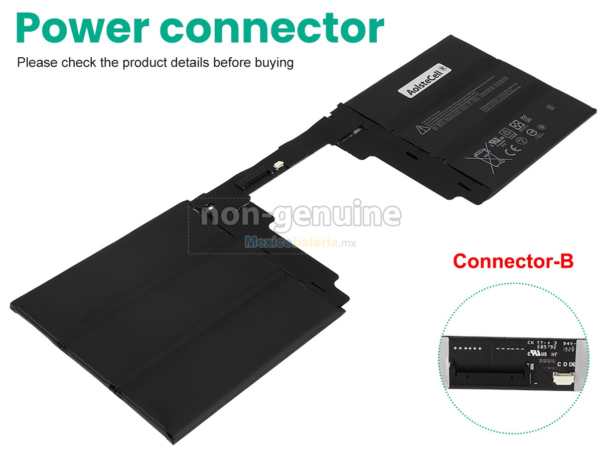 batería para Microsoft Surface BOOK2 KEYBOARD