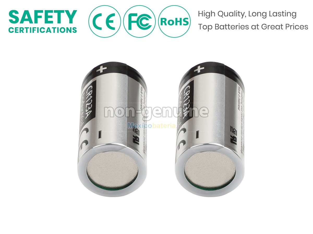 batería para Panasonic CR123A
