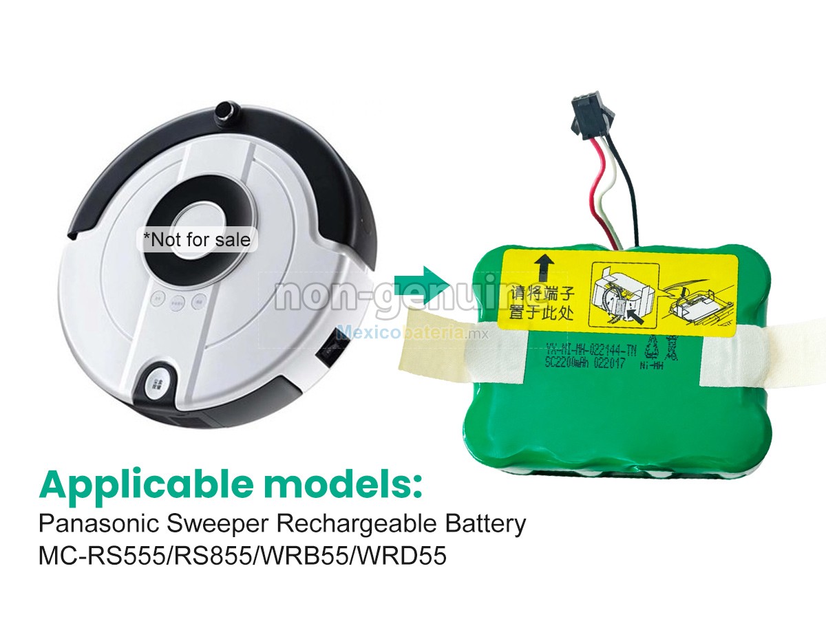 batería para Panasonic MC-RS855